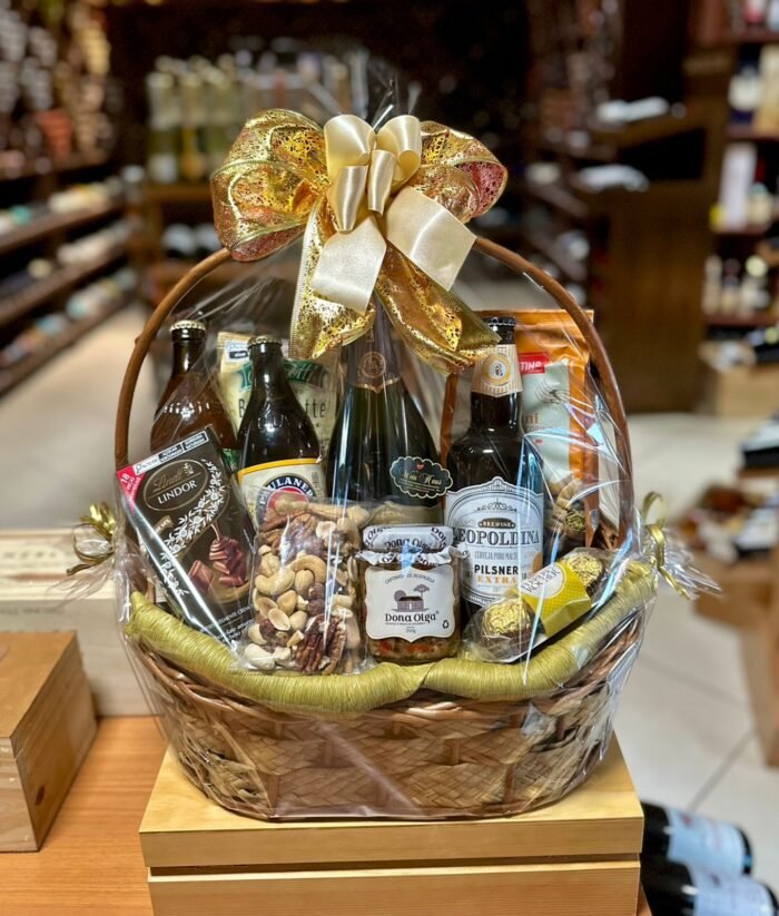 Cesta de cervejas